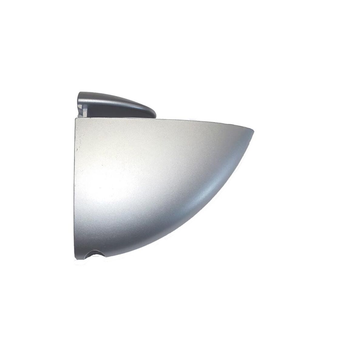 Hyllfästen och stöd Micel SP04 Silvrig Zamak 75 x 65 mm (2 antal)