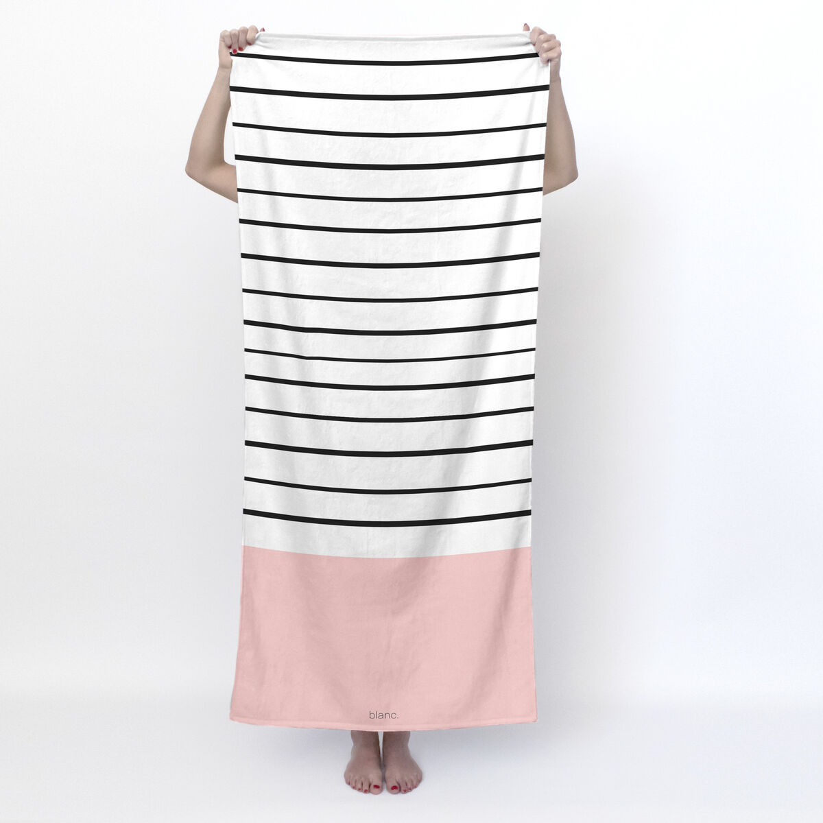 Badhandduk HappyFriday Blanc Blush Multicolour 70 x 150 cm - 2