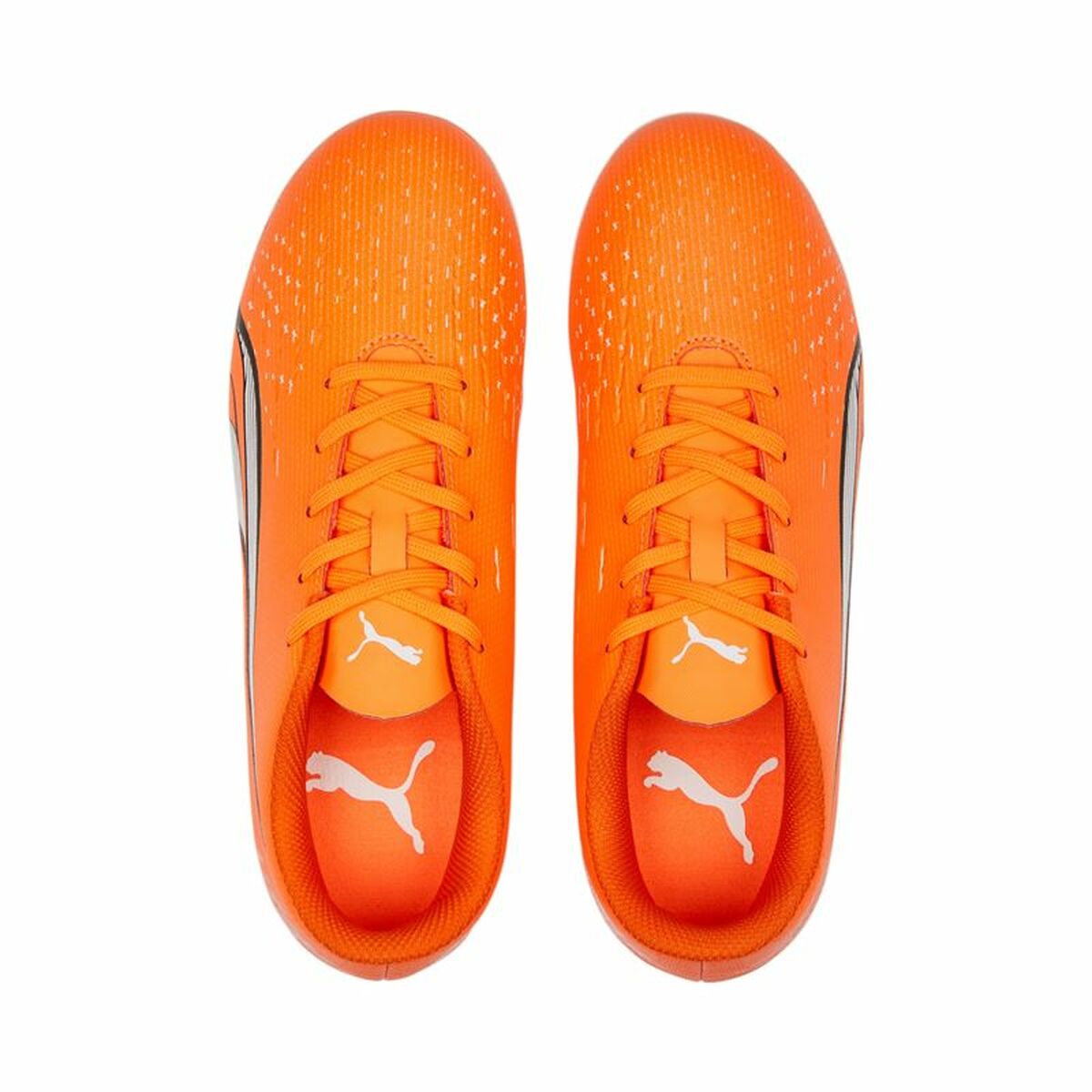 Fotbollsskor för barn Puma Ultra Play Mg Orange Män - 4