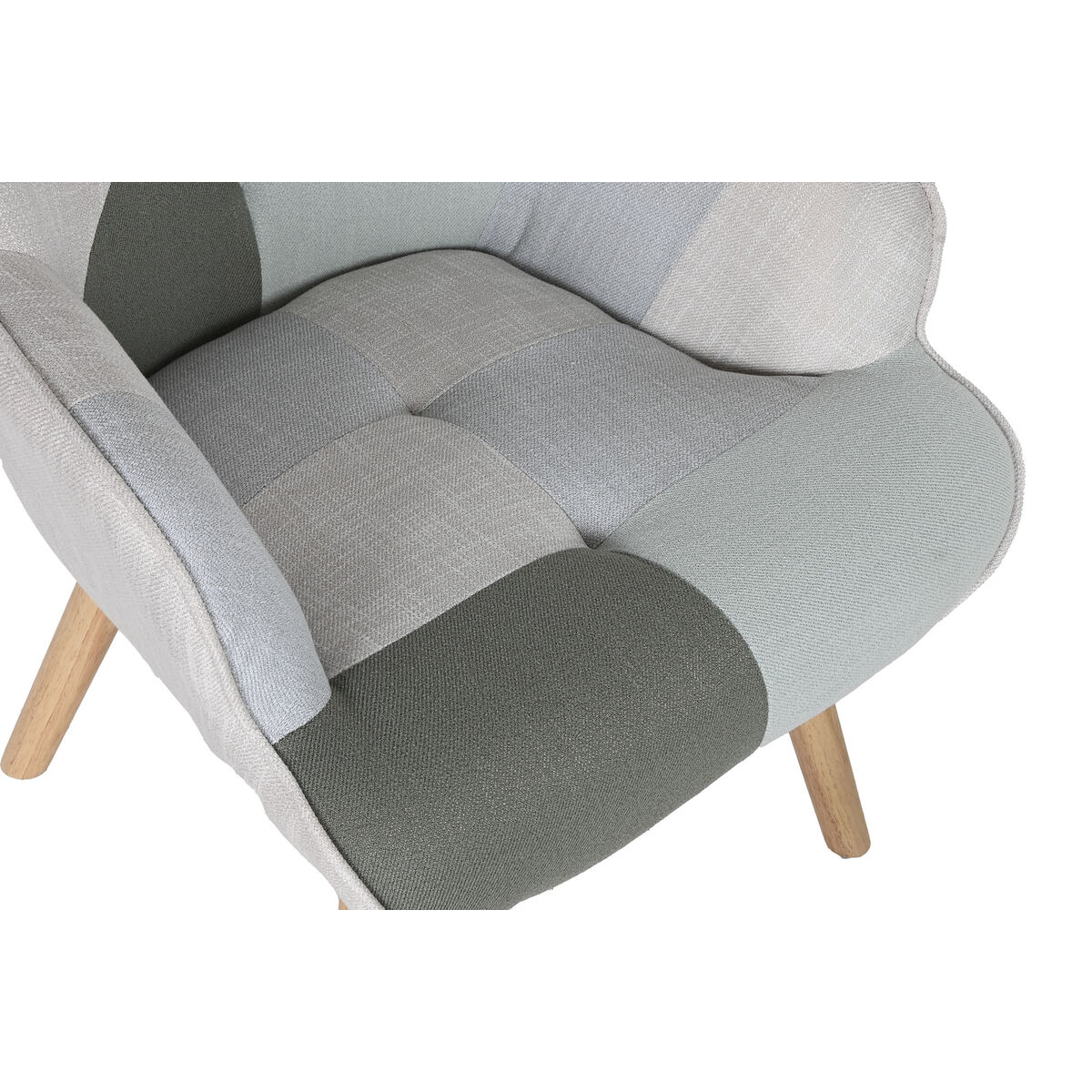 Fåtölj Home ESPRIT Polyester Metall Trä MDF 68 X 78 X 95 cm - 2
