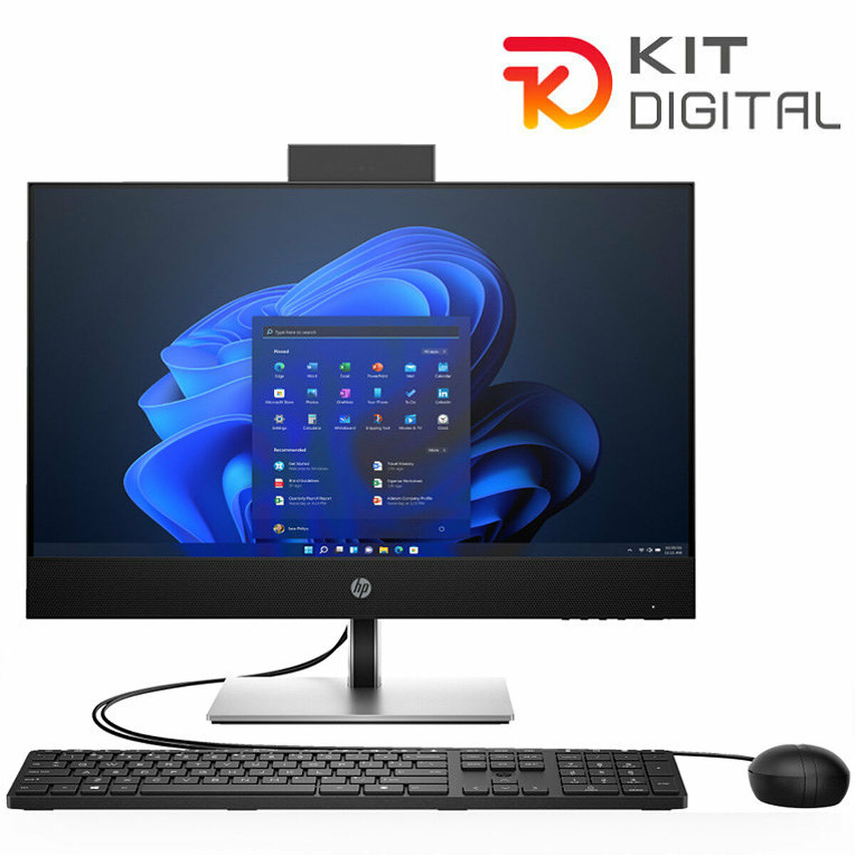 All in One HP ProOne 440 G9 i5-14500T 512 GB 16 GB 23,8" Intel Core i5-14500T 16 GB RAM