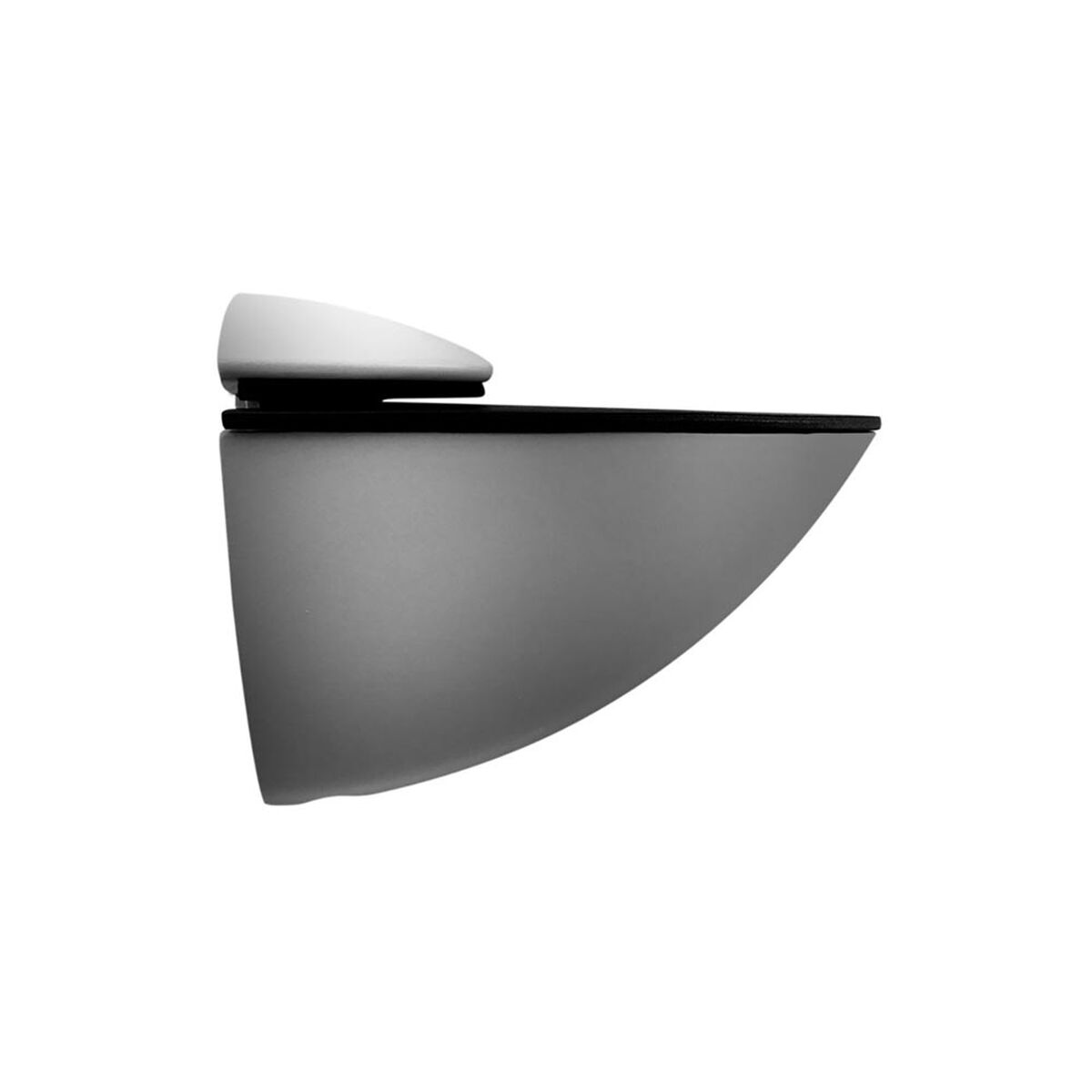 Hyllfästen och stöd Micel SP07 Silvrig Zamak 110 x 87 mm (2 antal)