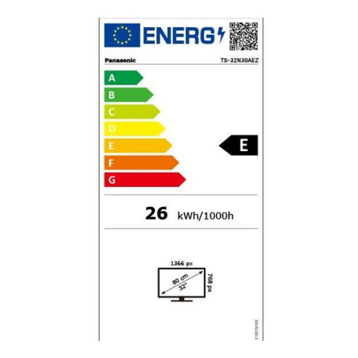 Television Panasonic TS32N30AEZ HD 32" LED - 3