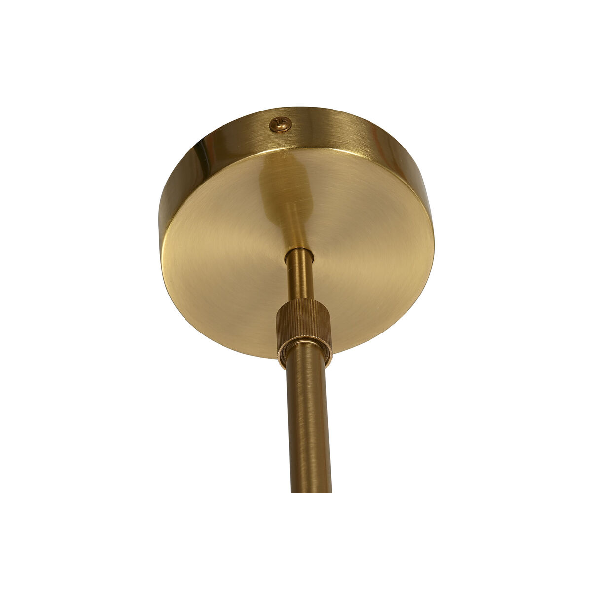 Taklampa DKD Home Decor 83 x 36 x 36 cm Glas Gyllene Metall Vit - 4