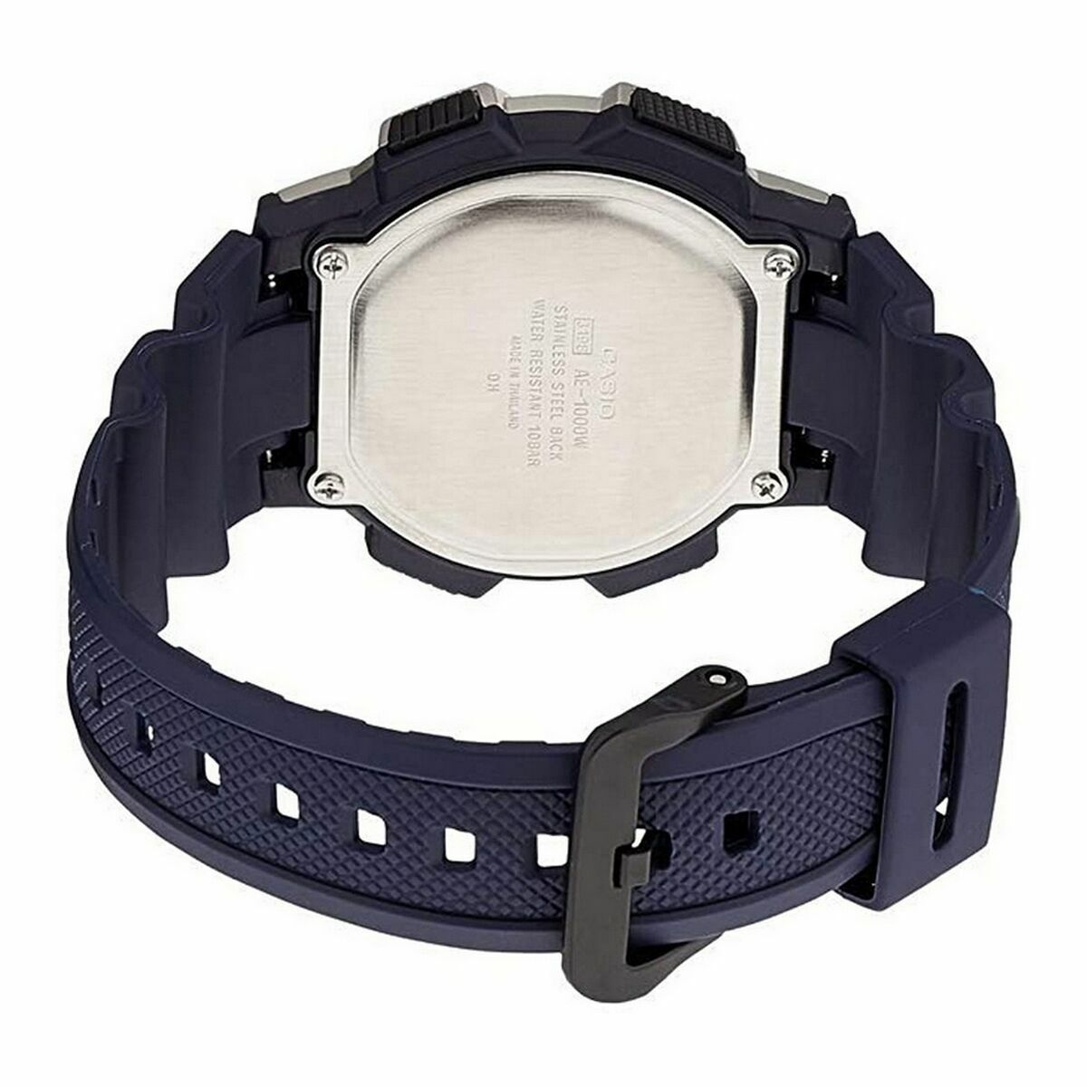 Herrklocka Casio WORLD TIME ILLUMINATOR - 5 ALARMS, 10 YEAR BATTERY Svart Grå (Ø 40 mm) (Ø 43 mm) - 6