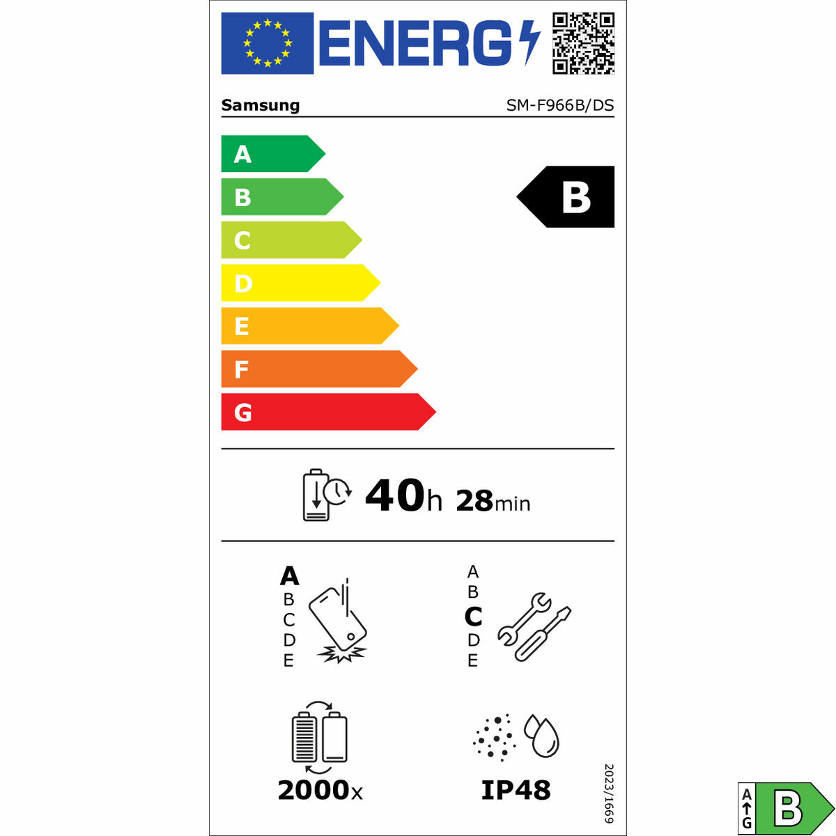 Smartphone Samsung Z FOLD 7 SM-F966B 8" Octa Core 12 GB RAM 512 GB Blå - 2