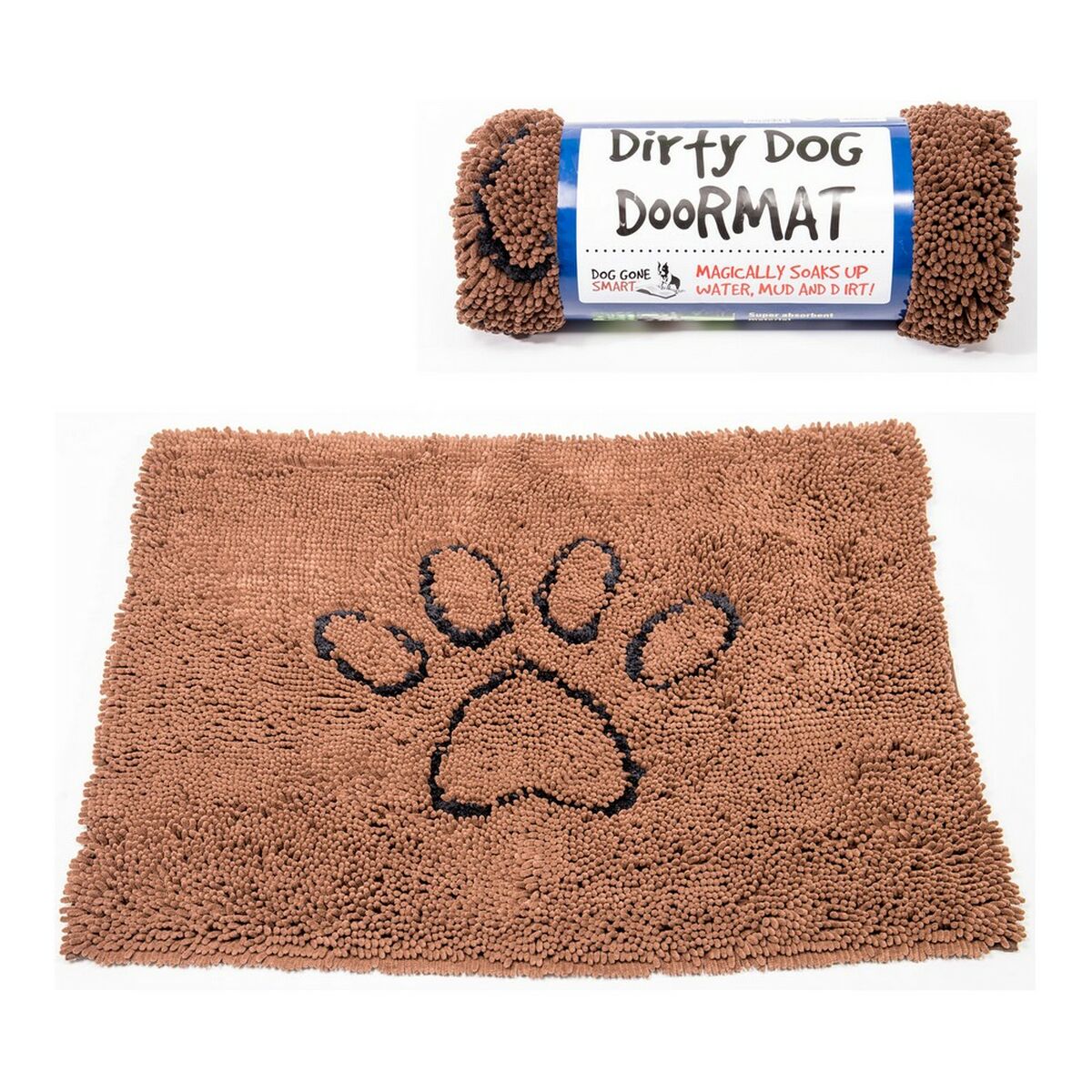 Hund Matta Dog Gone Smart Mikrofiber Brun (79 x 51 cm) - 2