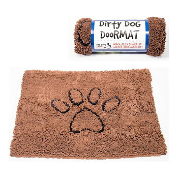 Hund Matta Dog Gone Smart Mikrofiber Brun (79 x 51 cm)