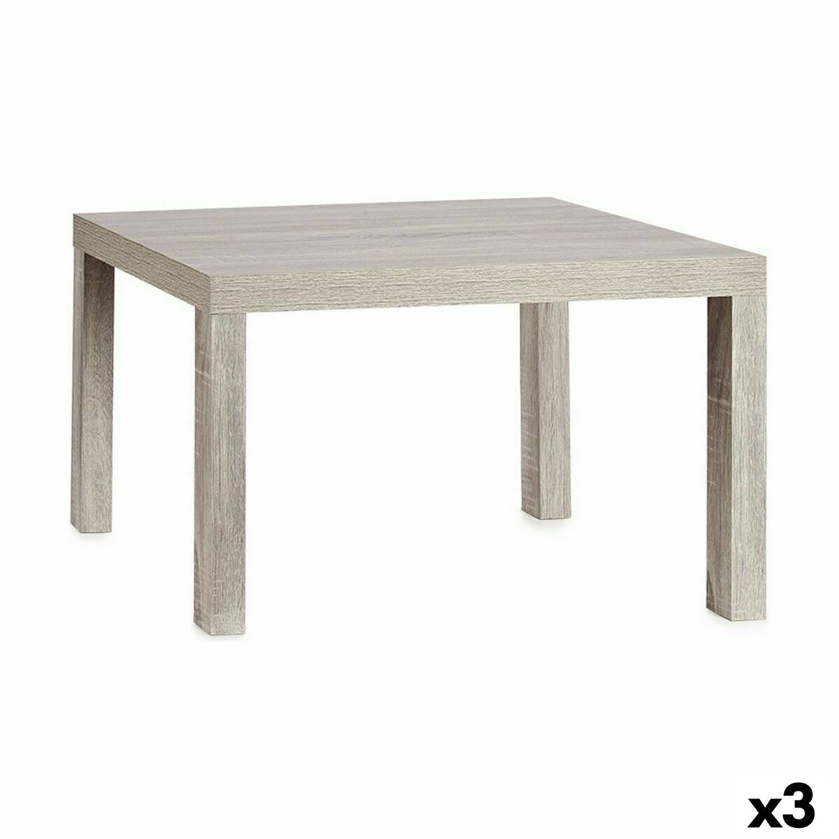 Sidobord Gift Decor Grå 50 x 45 x 79 cm (3 antal)