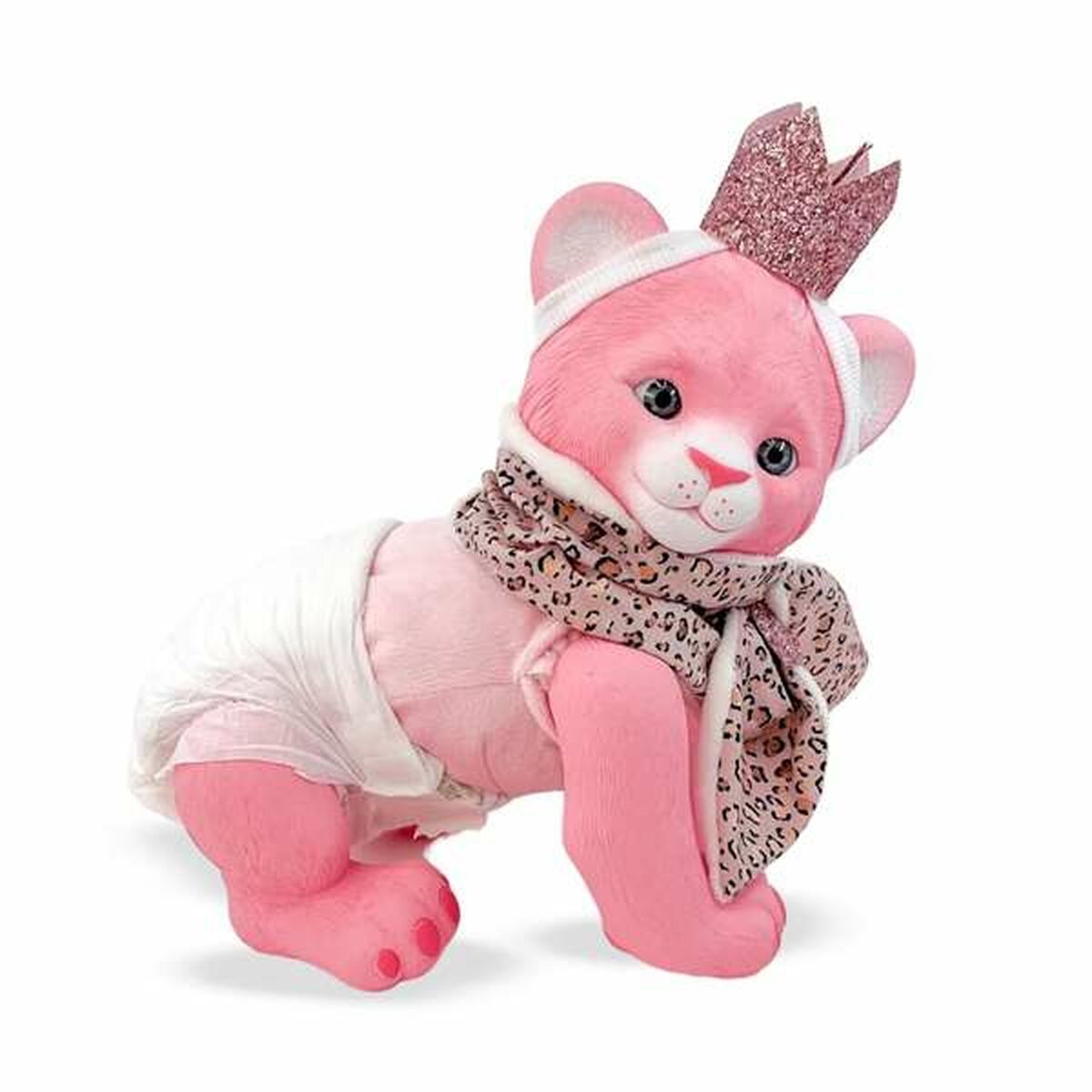 Mjukisleksak Berjuan Anireal Panter 35 cm - 3
