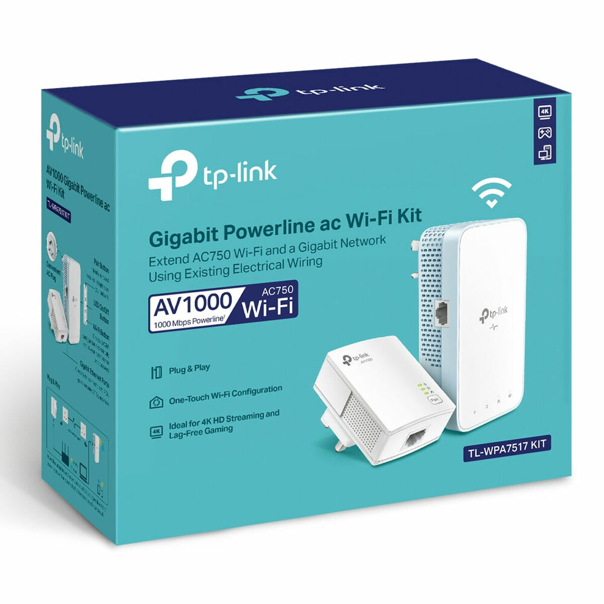 Kraftledning TP-Link TL-WPA7517 KIT