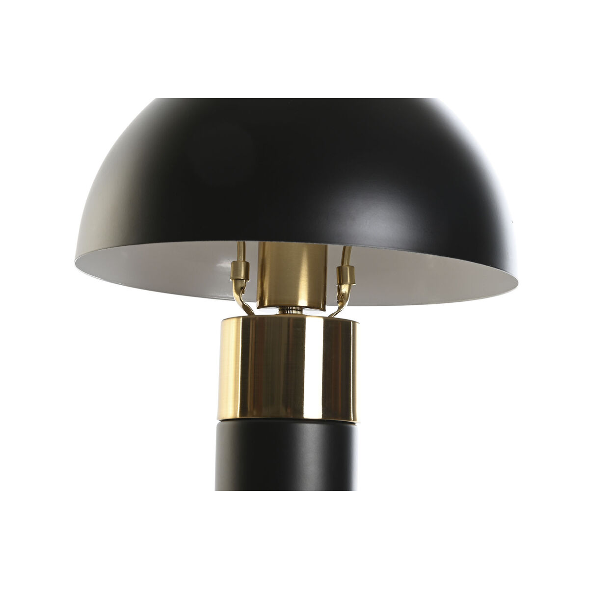 Bordslampa DKD Home Decor Svart Gyllene Metall 220 V 50 W 24 x 24 x 37 cm - 2