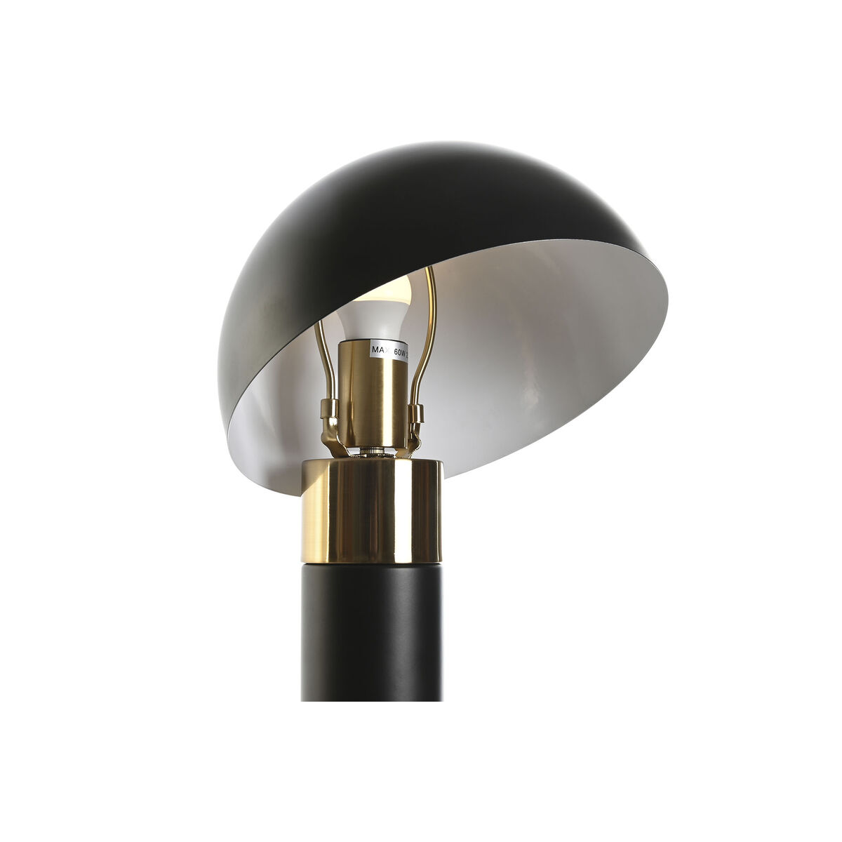 Bordslampa DKD Home Decor Svart Gyllene Metall 220 V 50 W 24 x 24 x 37 cm - 3