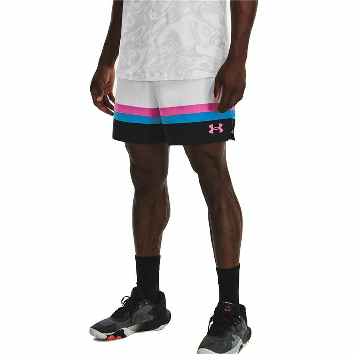 Basketskor, Herr Under Armour Baselin  Vit - 8