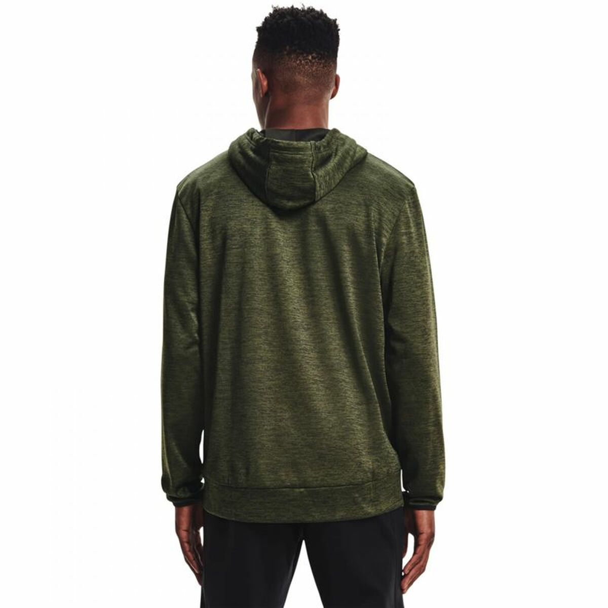 Träningsjacka Herr Under Armour Fleece FZ Oliv - 3