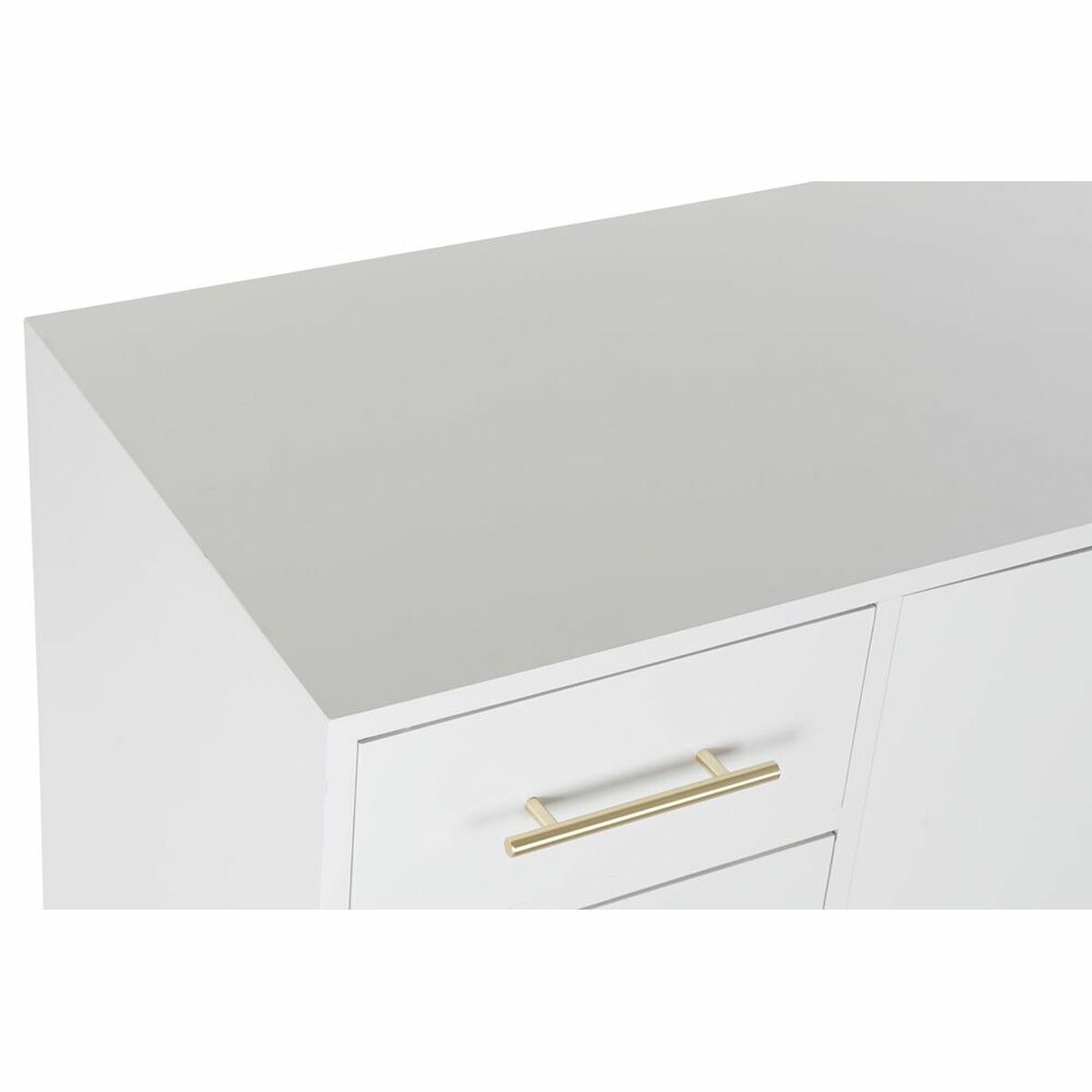 Skänk DKD Home Decor   Vit Kräm Naturell Metall Paulowniaträ 120 x 40 x 78,5 cm - 10