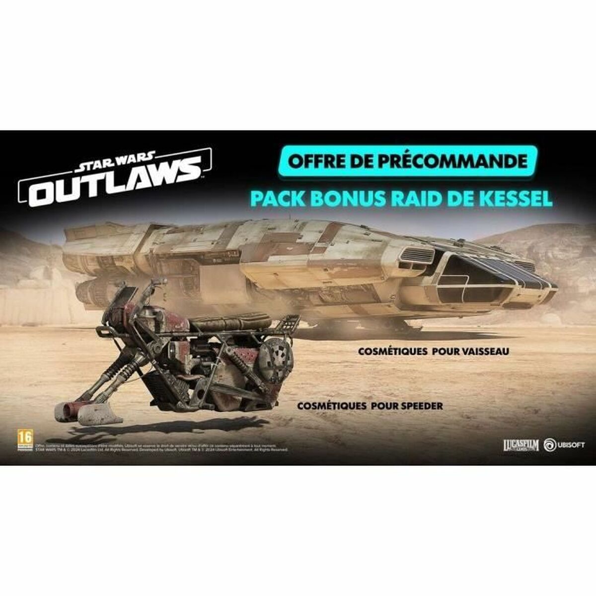 PlayStation 5 Videospel Ubisoft Star Wars : Outlaws - 2