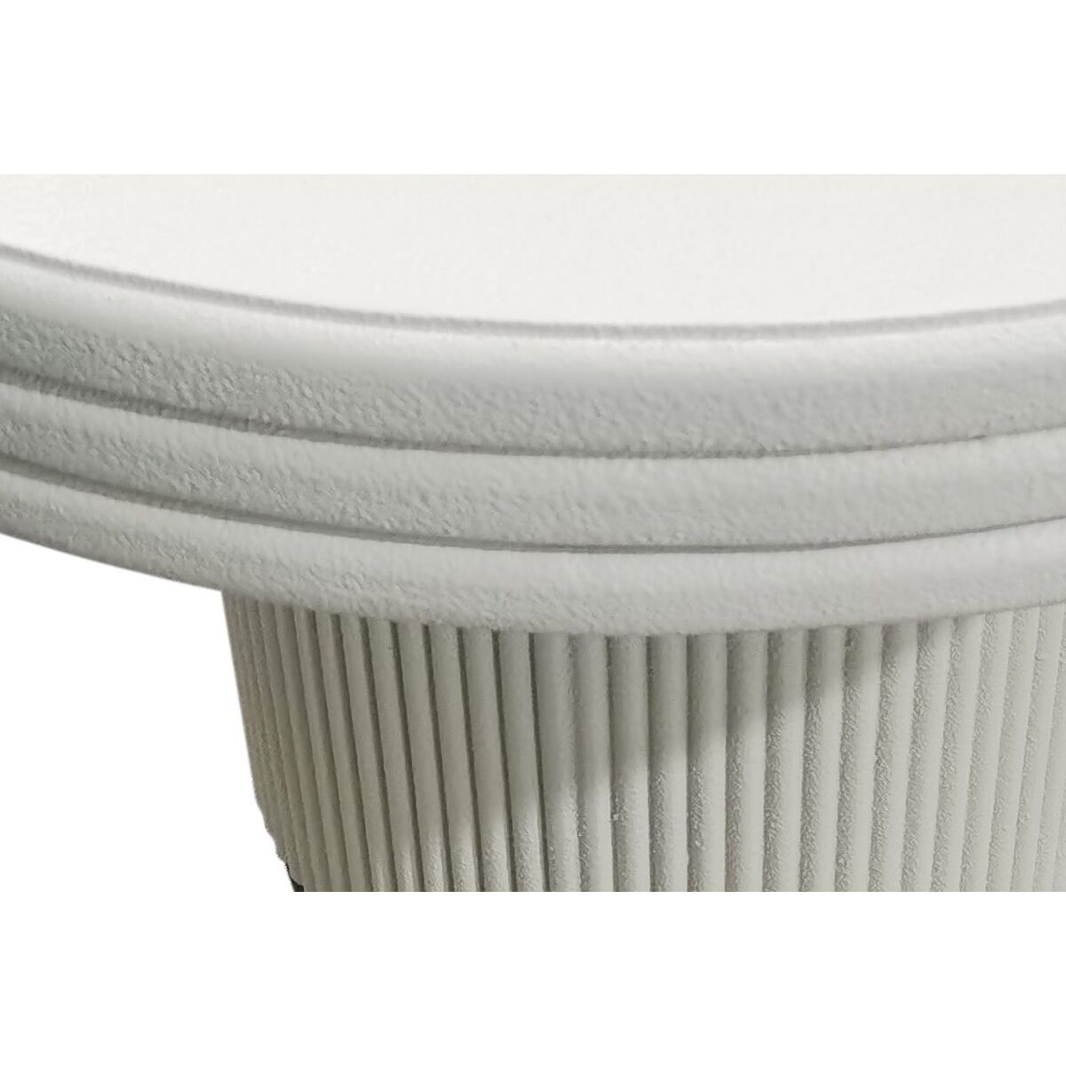 Soffbord Home ESPRIT Vit 70 X 70 X 52 cm - 2
