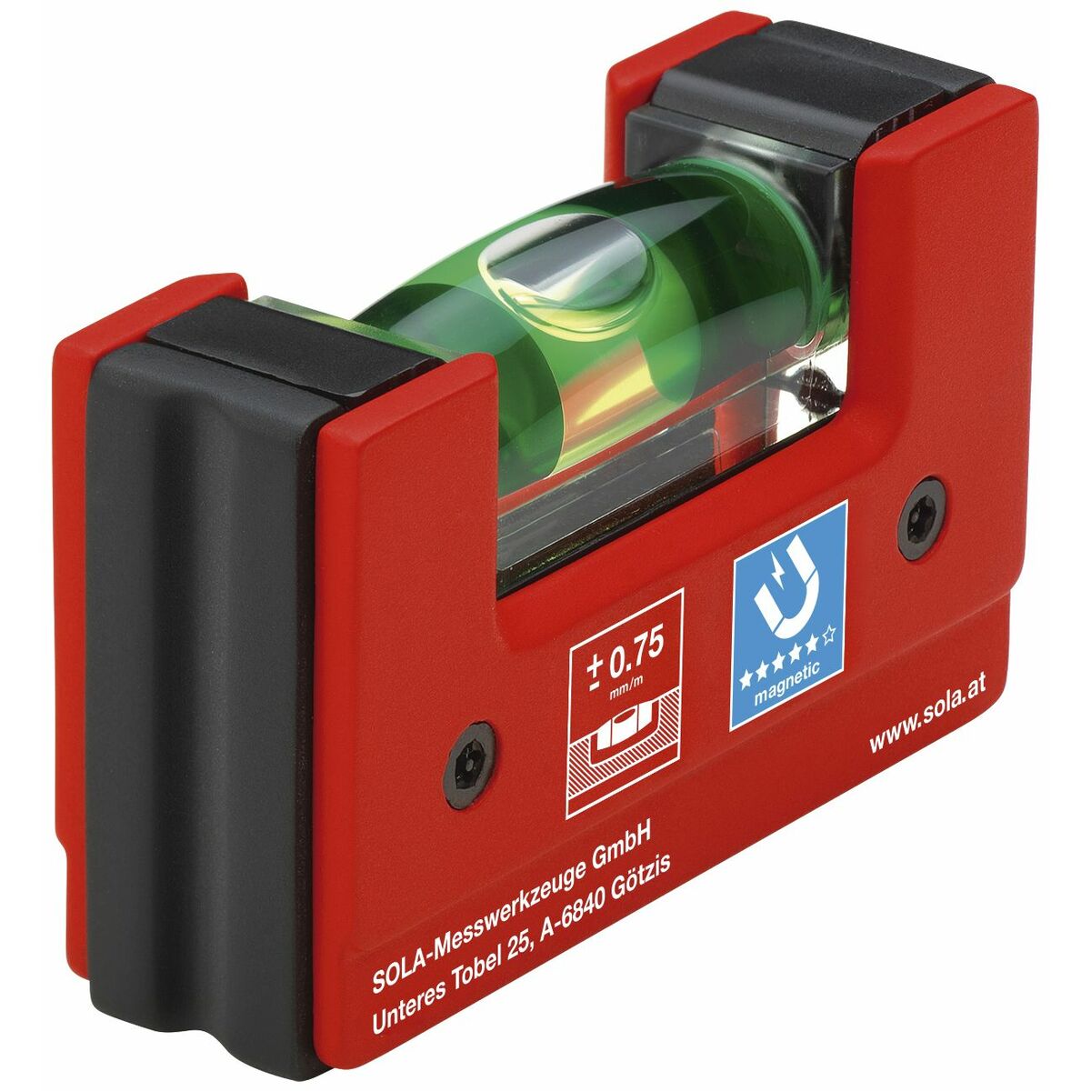 Vattenpass SOLA  GO! 68 mm Aluminium Plast - 3