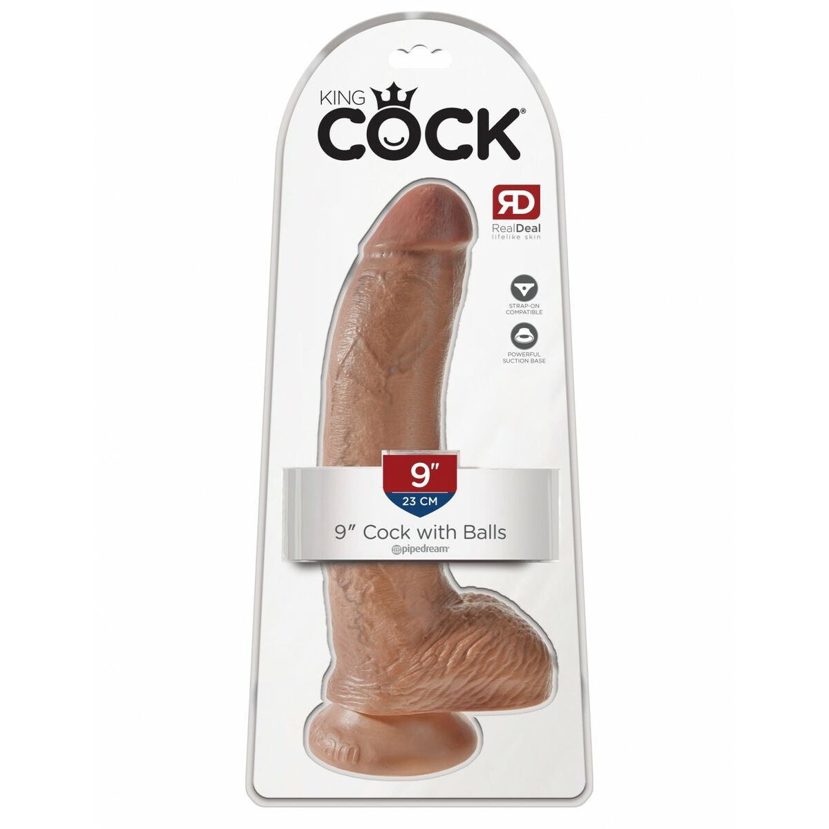 Realistisk dildo Pipedream - King Cock - 2