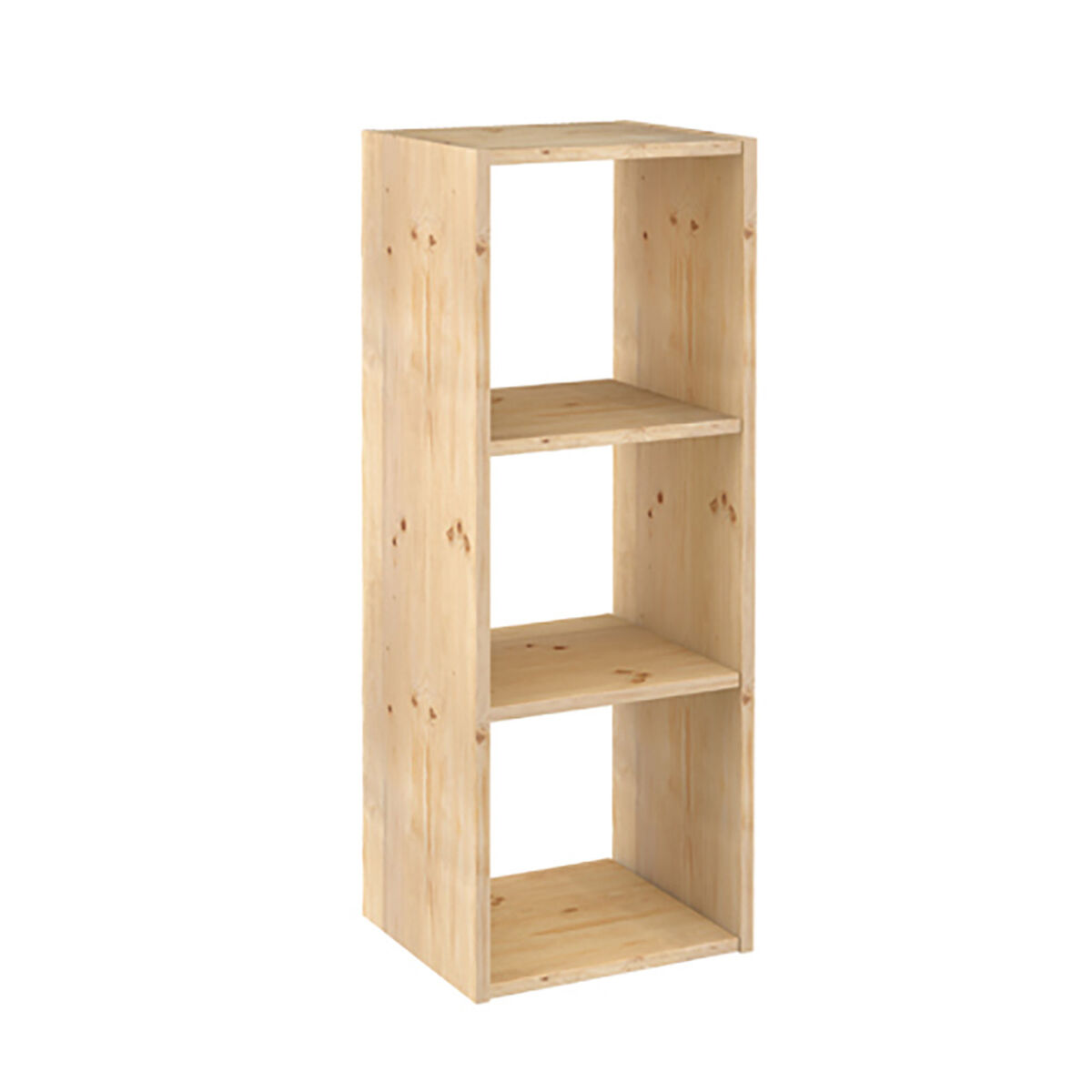 Bokhylla Astigarraga Dinamic 3 Naturell Trä 107 x 36,2 x 34 cm Kuber Modulär - 2