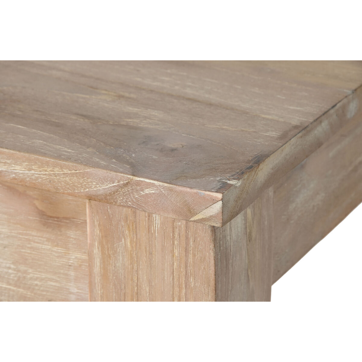 Matsalsbord Home ESPRIT Vit teakträ 195 X 97 X 77 cm - 3