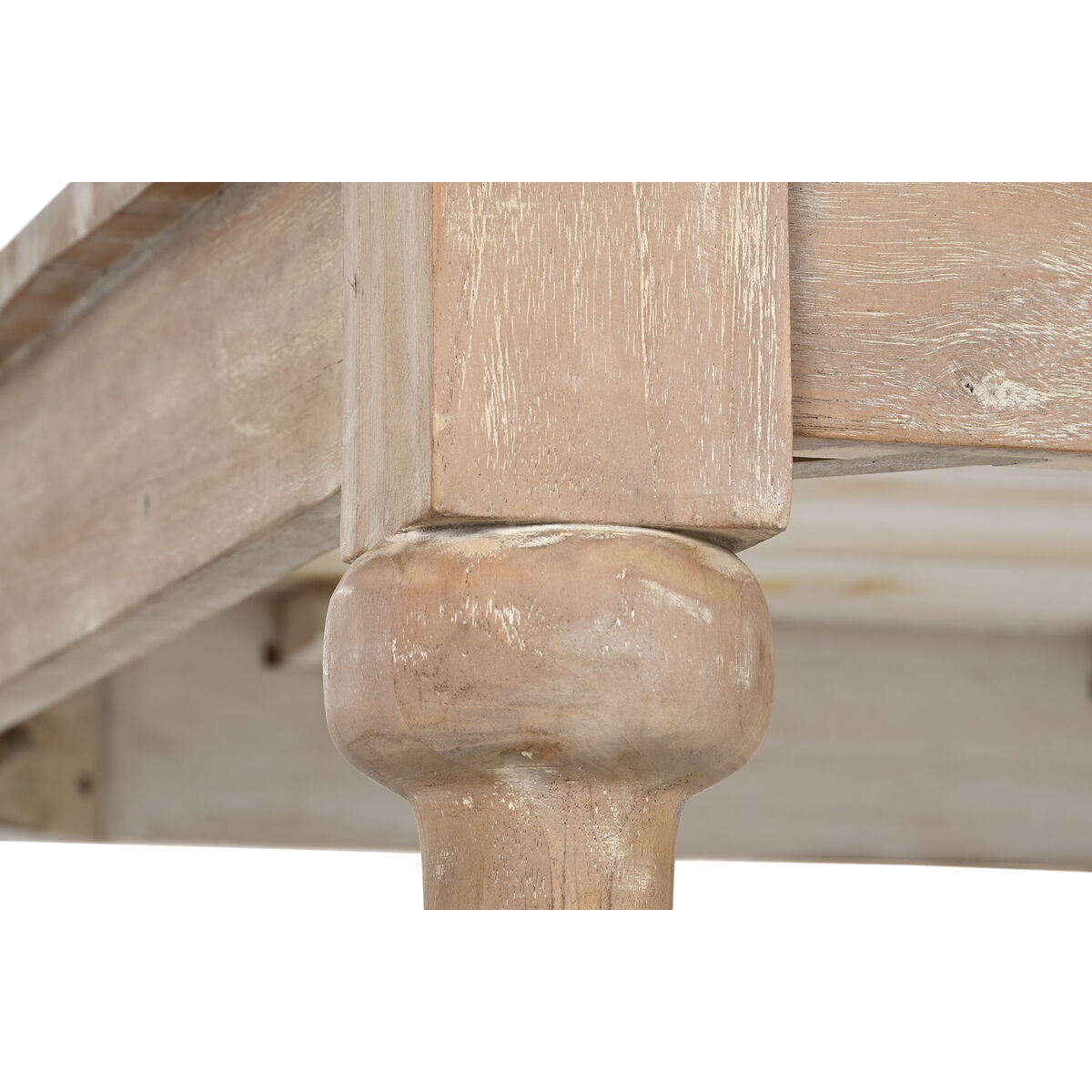 Matsalsbord Home ESPRIT Vit teakträ 195 X 97 X 77 cm - 5