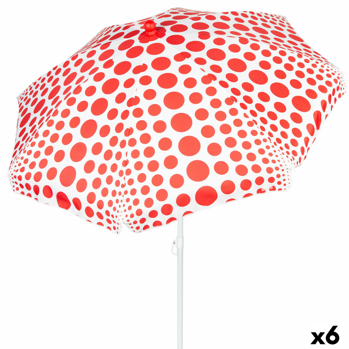 Parasoll Aktive Röd 200 x 205 x 200 cm (6 antal)