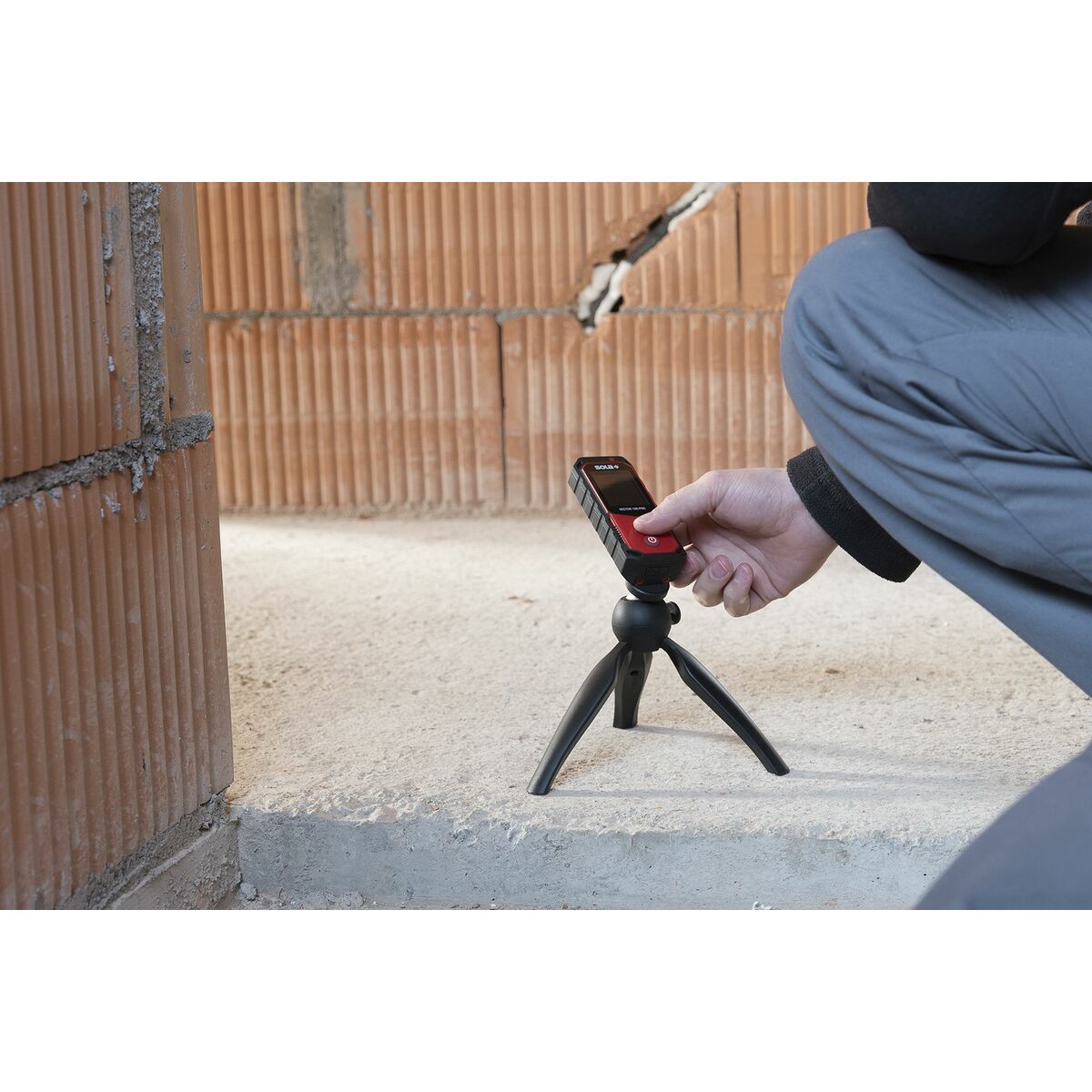 Bärbart stativ SOLA 1/4" Mini Lasernivå - 3
