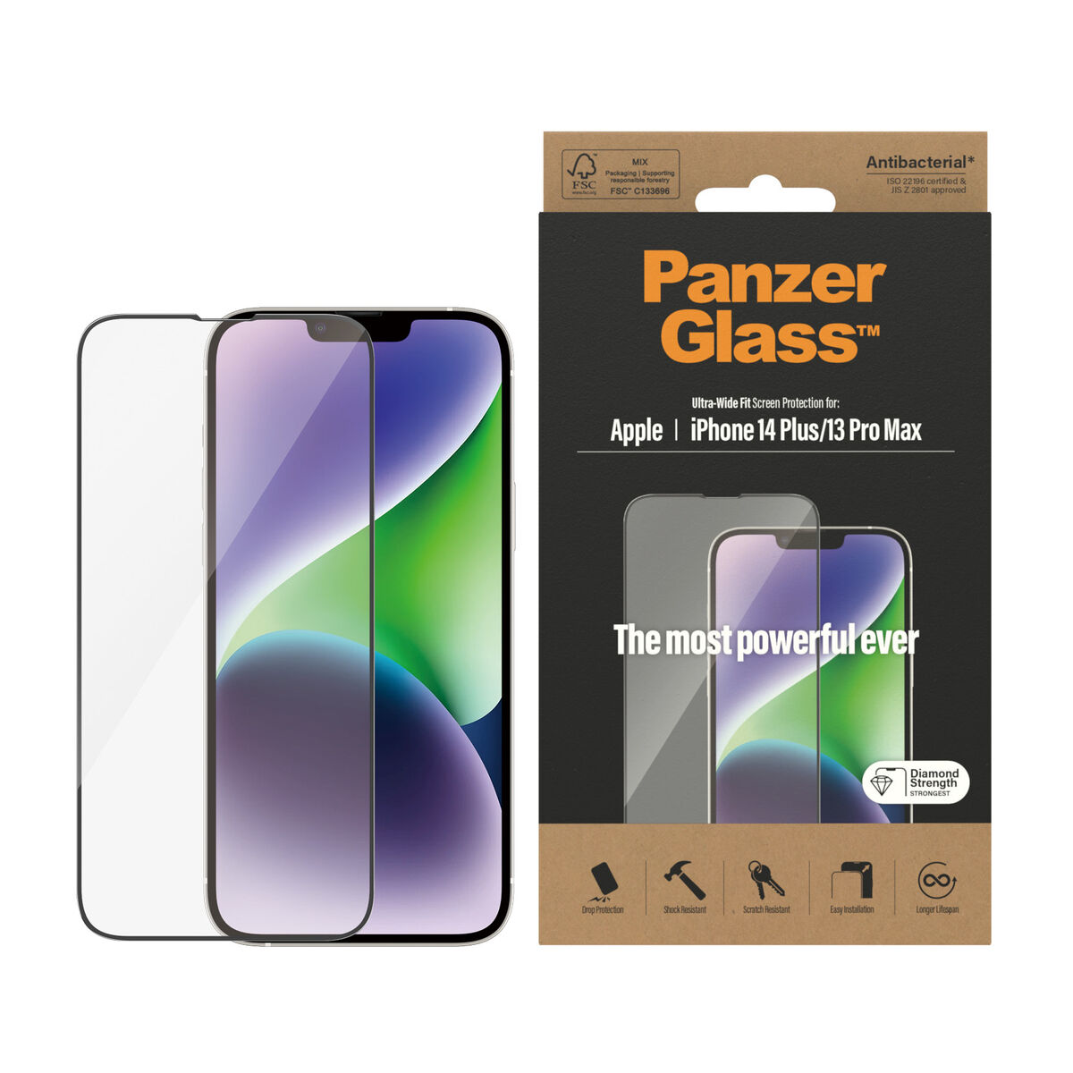 Skärmskydd Panzer Glass IPH 14 Plus / 13 Pro Max