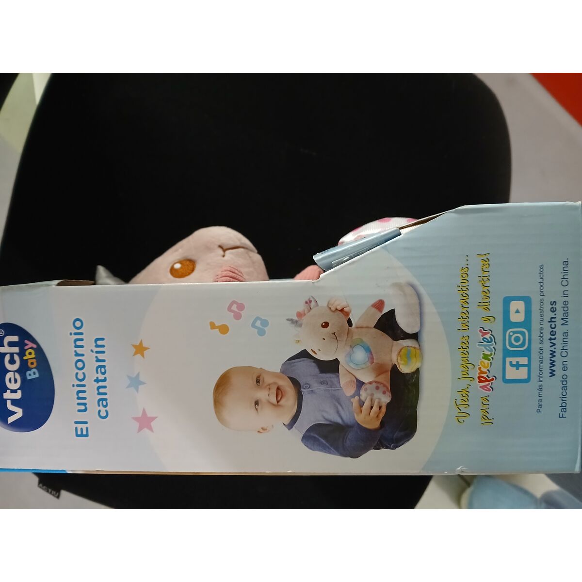 Mjukdjur med ljud Unicorn Vtech (ES) (20 x 28 x 12 cm) - 10