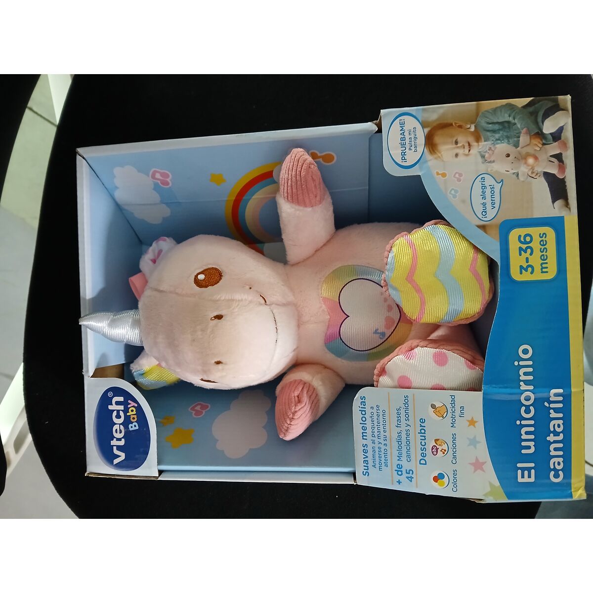 Mjukdjur med ljud Unicorn Vtech (ES) (20 x 28 x 12 cm) - 11