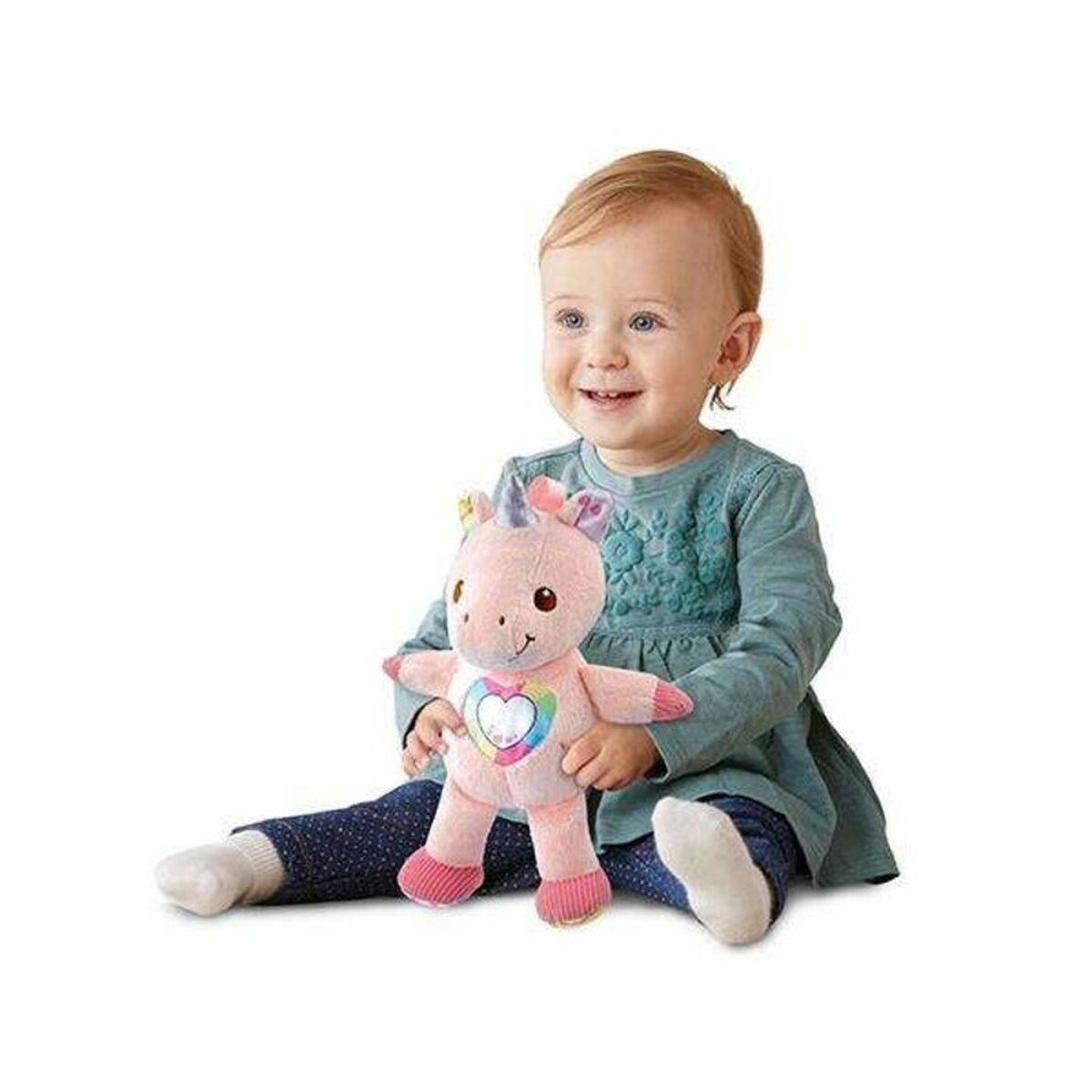 Mjukdjur med ljud Unicorn Vtech (ES) (20 x 28 x 12 cm) - 2