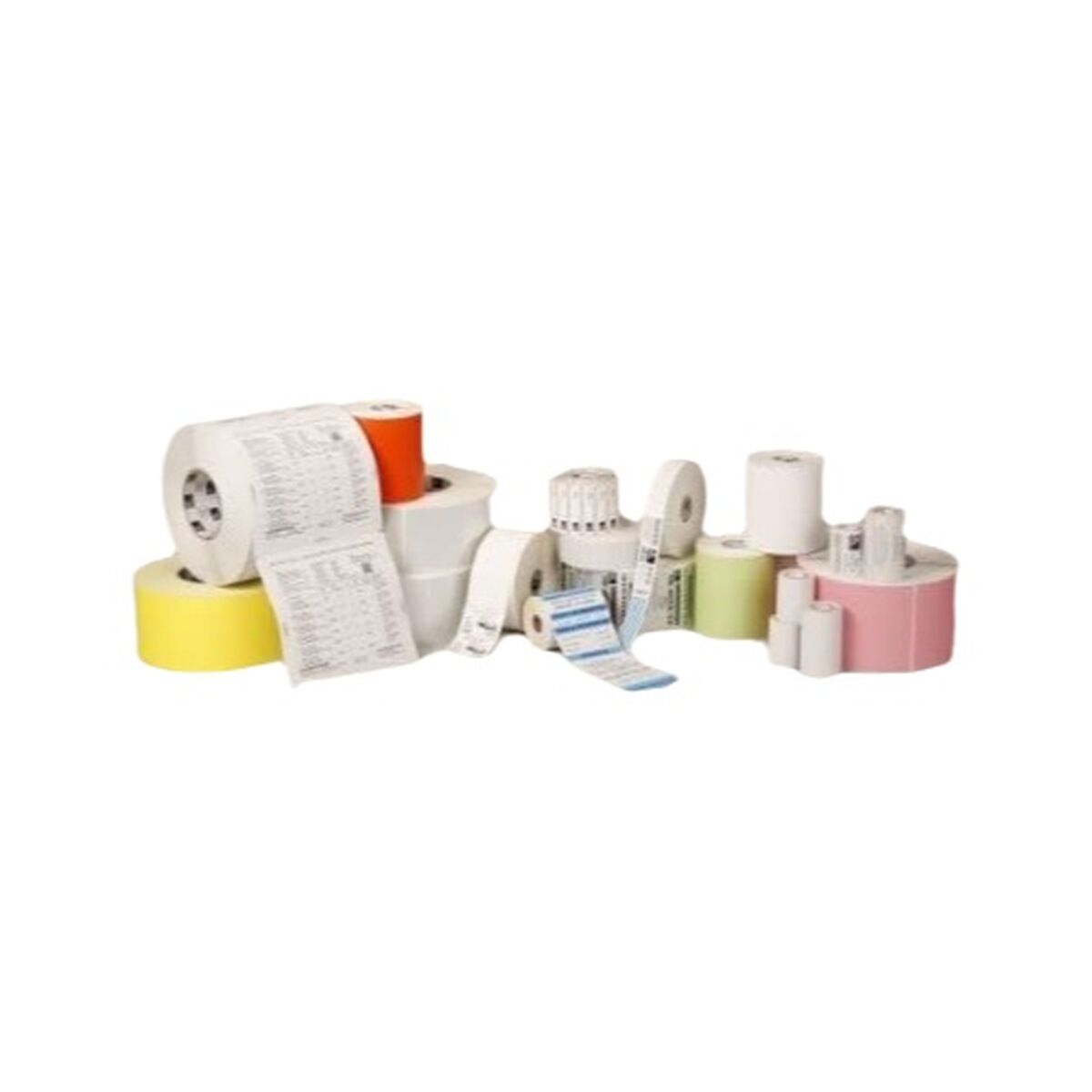 Etiketter på rulle Zebra 880191-076D Vit