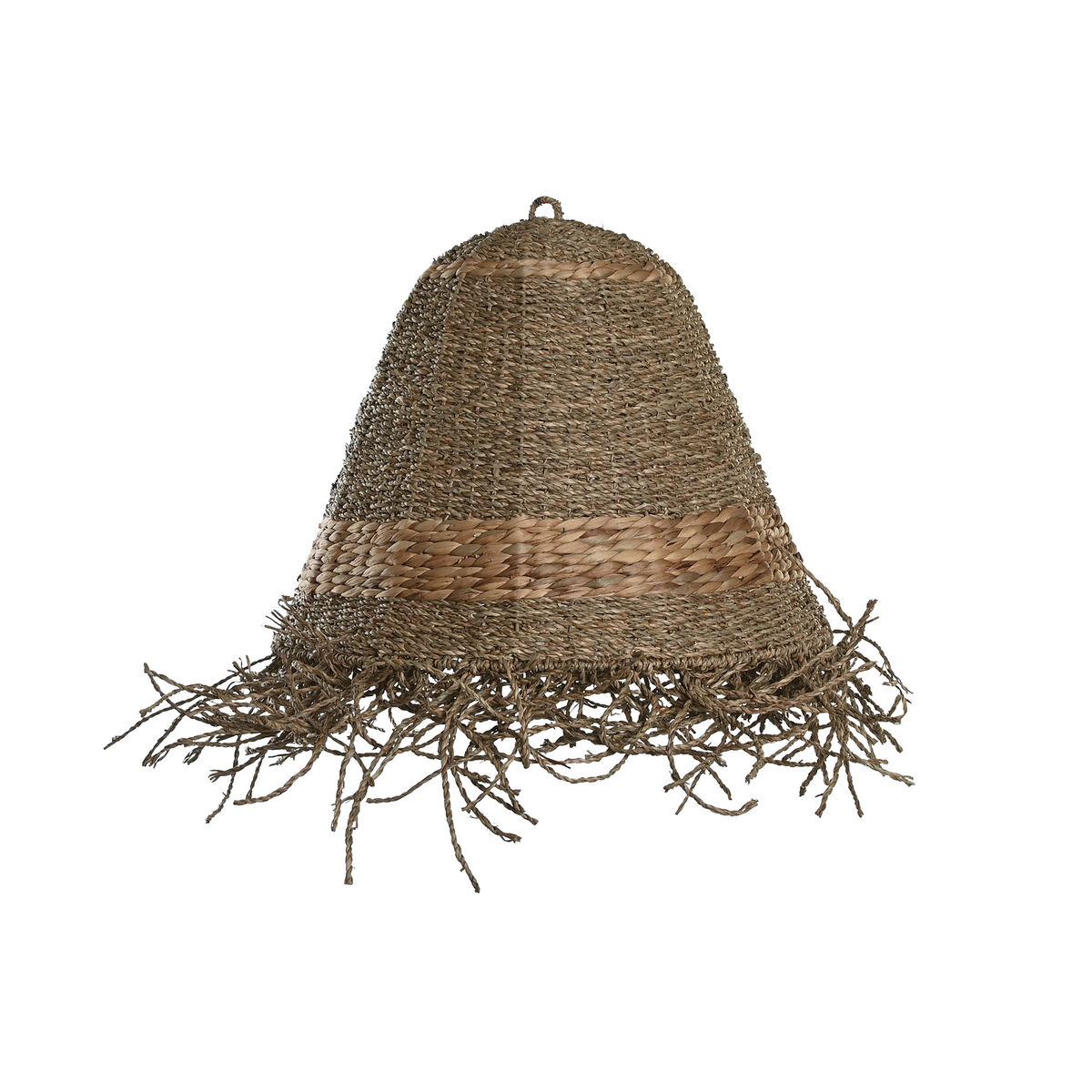 Lampskärm DKD Home Decor 56 x 56 x 52 cm Naturell Sjögräs Boho