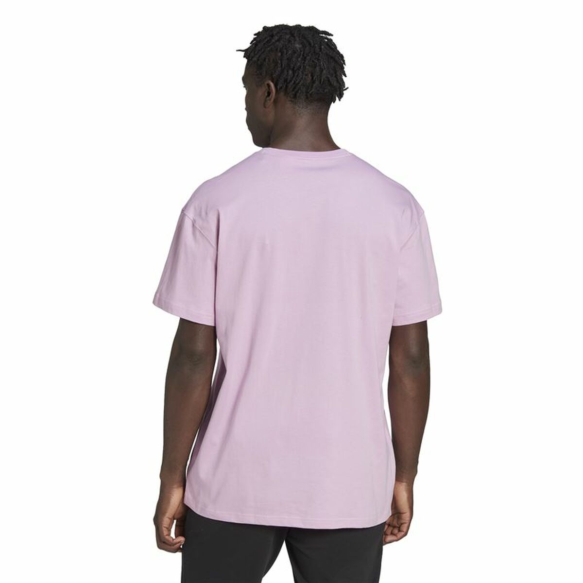 T-shirt med kortärm Herr Adidas Essentials Feelvivid Drop Lavendel - 4