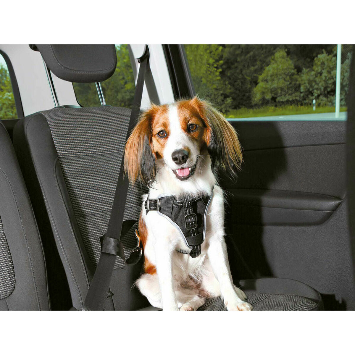 Hundsele Trixie Comfort Svart S/M Bil - 3