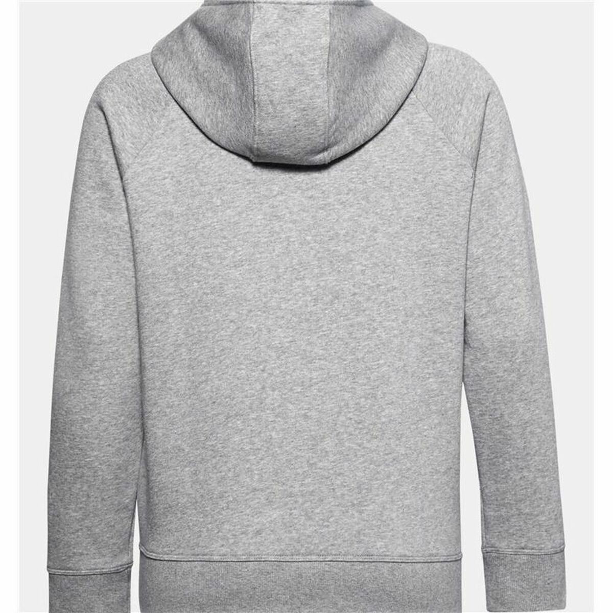 Tröja med huva Dam Under Armour Rival Grå - 16