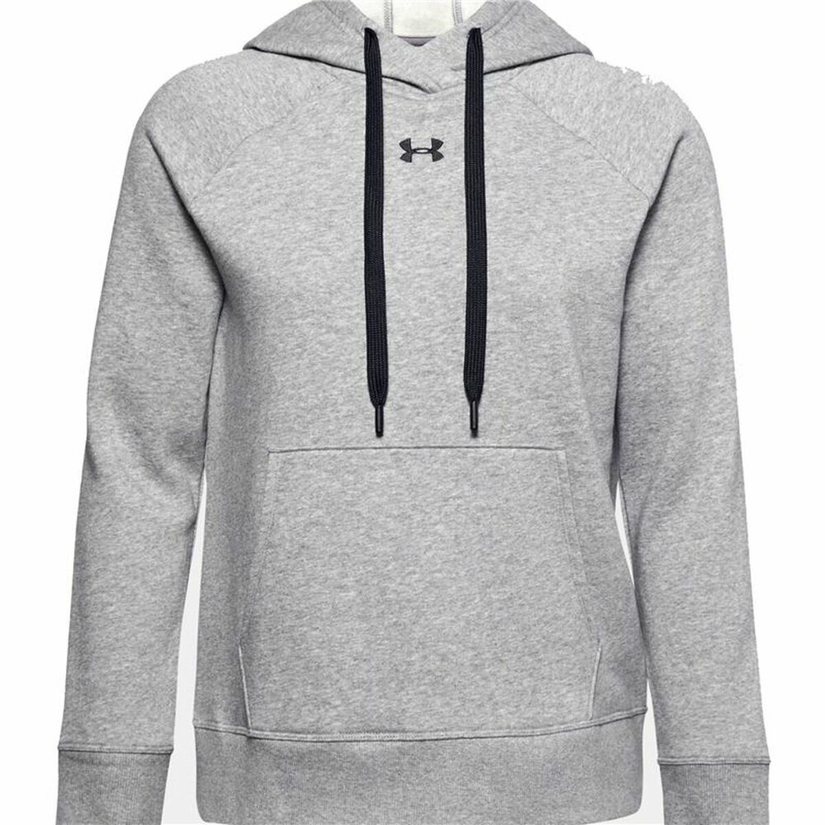 Tröja med huva Dam Under Armour Rival Grå - 17