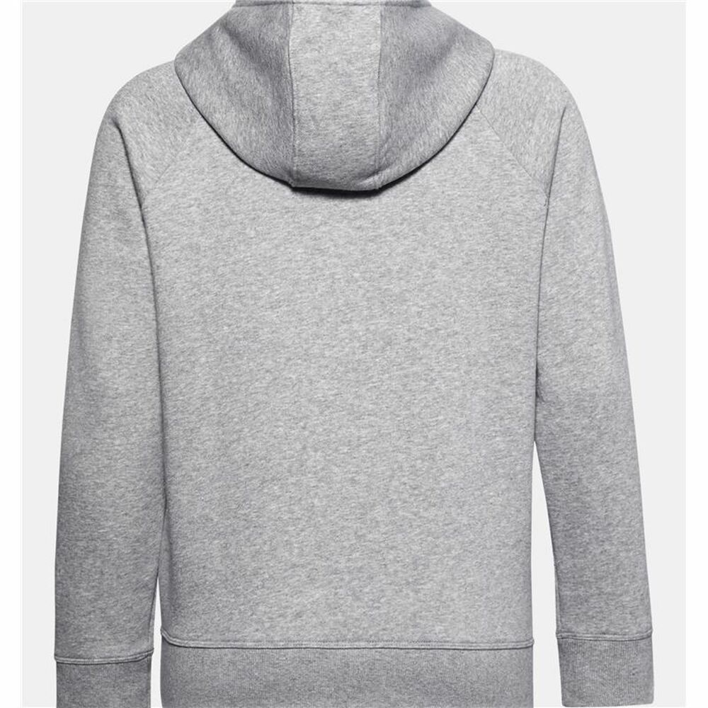 Tröja med huva Dam Under Armour Rival Grå - 8