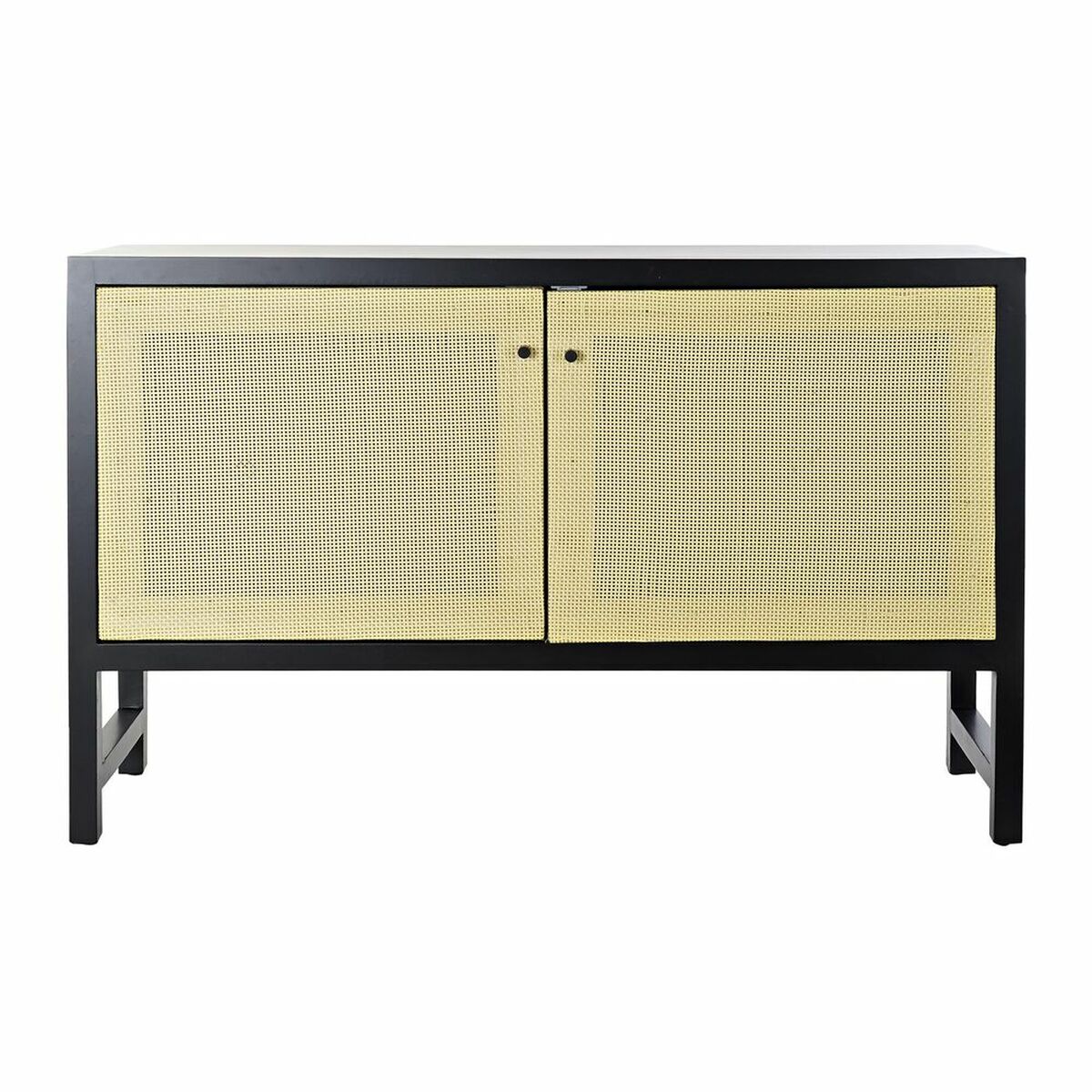 Skänk DKD Home Decor   Svart Naturell Rattan Gran 120 x 38 x 76 cm - 10