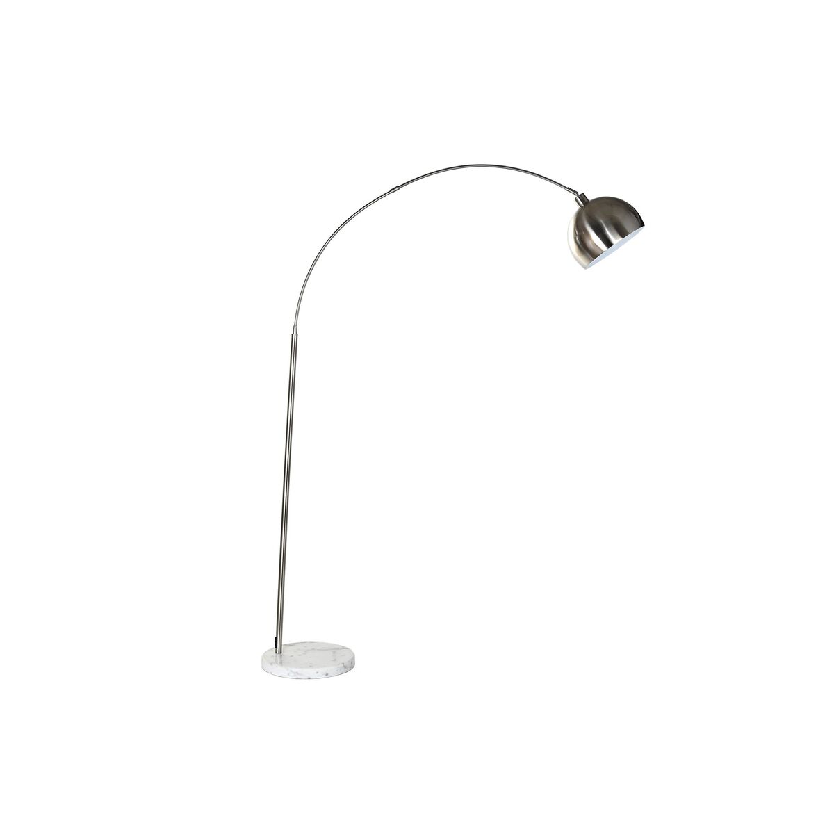 Golvlampa DKD Home Decor Silvrig Metall 60 W 220 V 36 x 110 x 195 cm