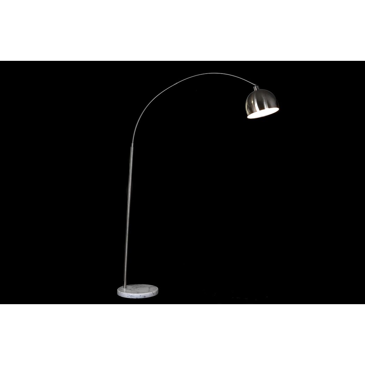 Golvlampa DKD Home Decor Silvrig Metall 60 W 220 V 36 x 110 x 195 cm - 2