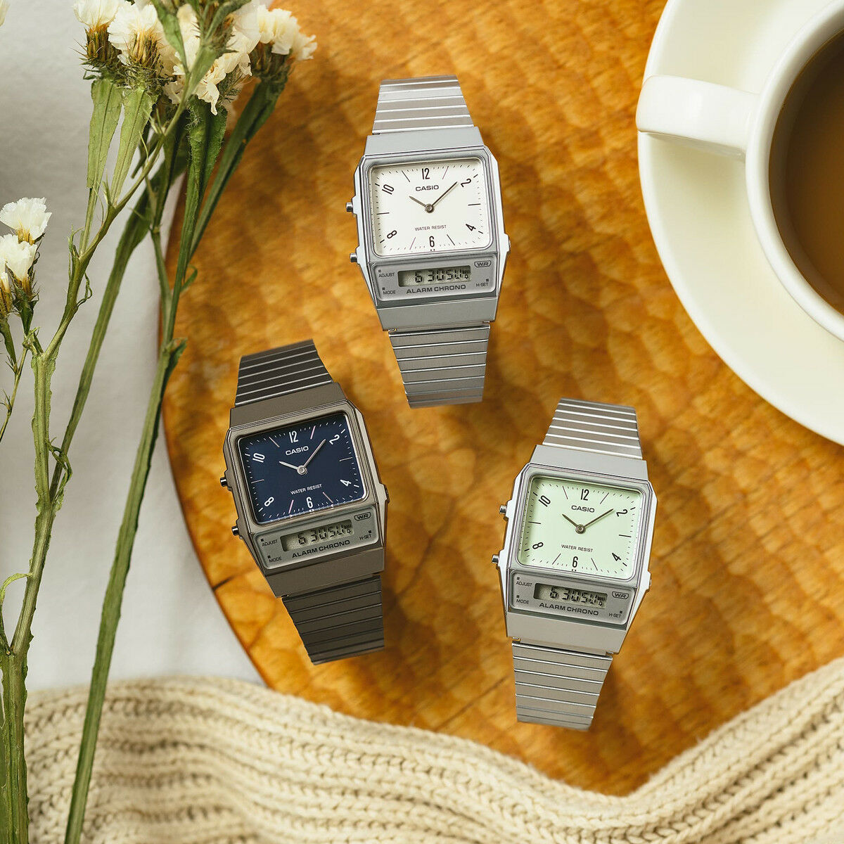 Herrklocka Casio EDGY COLLECTION - PETROL BLUE (Ø 40 mm) - 2