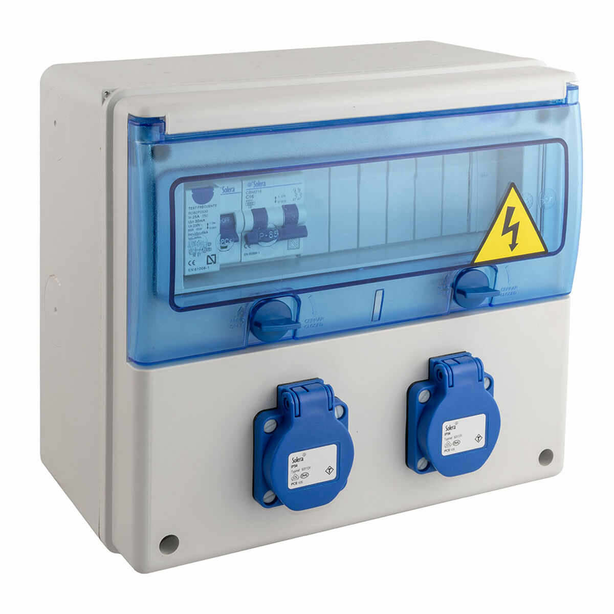 Electrical panel Solera 1311a-i25 industriell 27 x 16 x 25 cm IP54 16 A