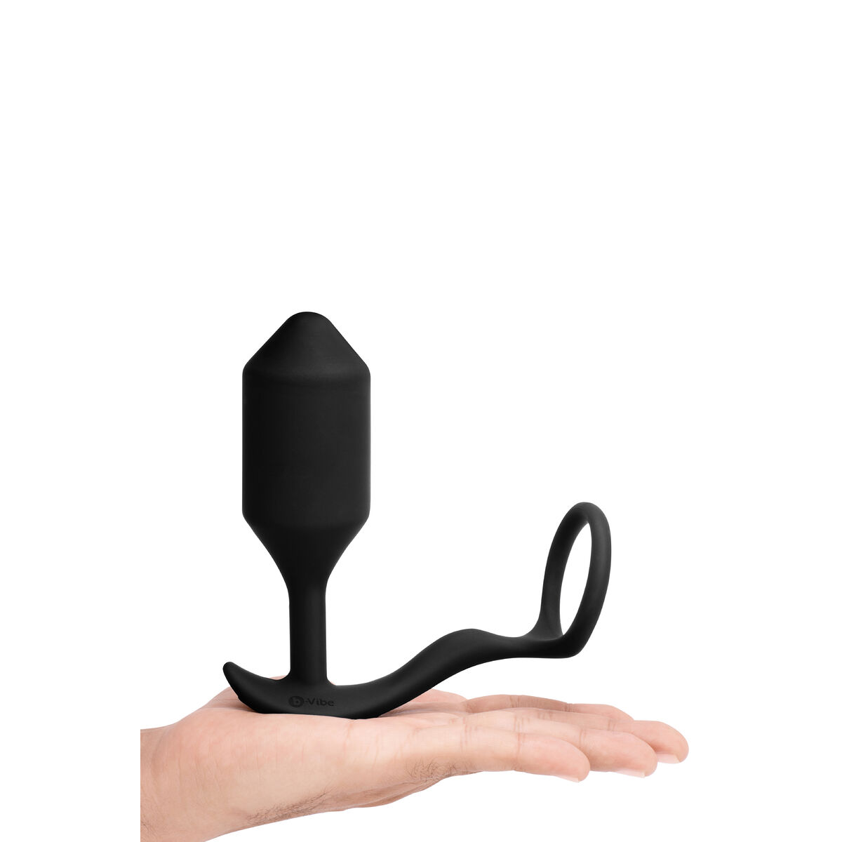 Analplugg B-Vibe Vibrating Snug Svart XL - 5
