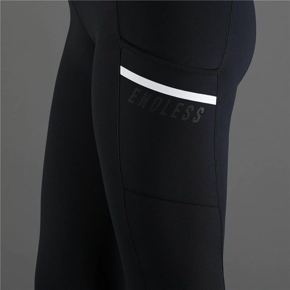 Sport-leggings, Dam Endless Svart - 4
