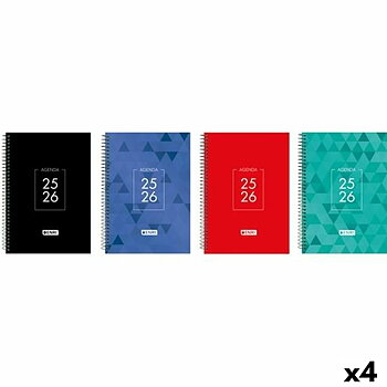 Dagbok ENRI IDENTITY 1/4 15 x 21 cm 2025-2026 (4 antal)