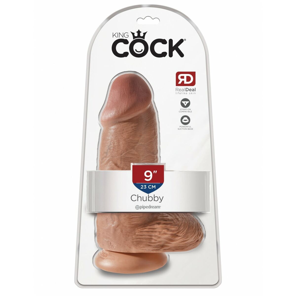 Realistisk dildo Pipedream - King Cock - 2