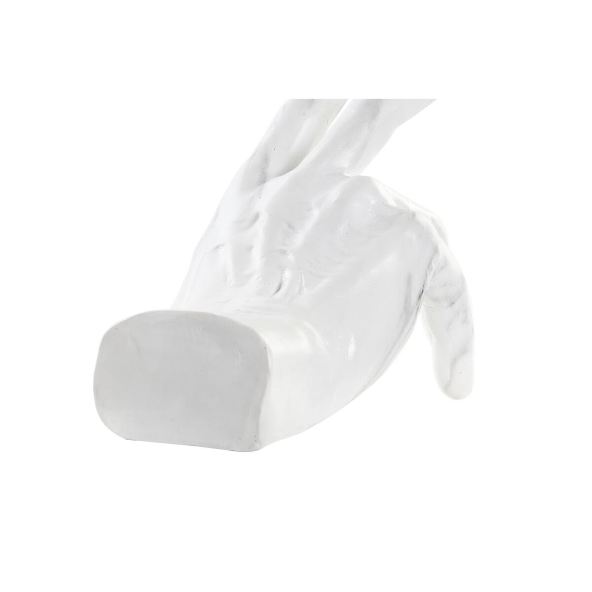 Könyvtámasz DKD Home Decor Vit Grå Harts Marmor Hand 20,5 x 14 x 15,5 cm - 3